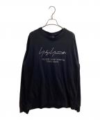 New Era×Yohji Yamamoto pour hommeニューエラ×ヨウジヤマモト プールオム）の古着「LS COTTON TEE / HR-T97-078」｜ブラック