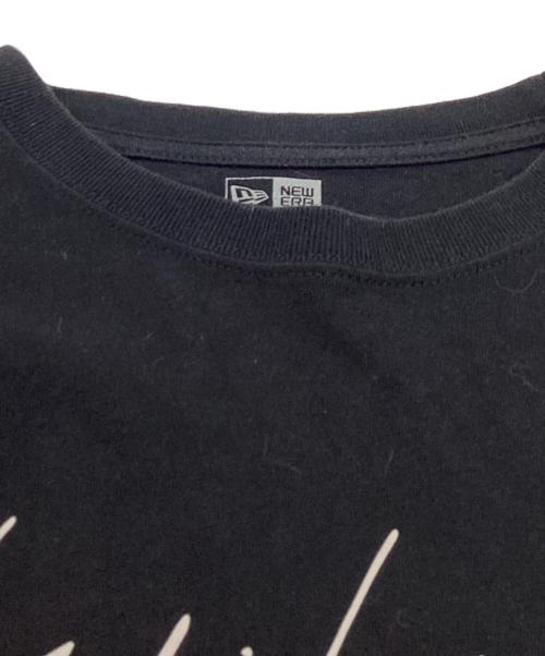 New Era（ニューエラ）New Era (ニューエラ) Yohji Yamamoto pour homme (ヨウジヤマモト プールオム) LS COTTON TEE / HR-T97-078 ブラック サイズ:XLの古着・服飾アイテム