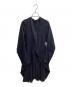 COMME des GARCONS（コムデギャルソン）の古着「ステッチデザイン カットオフロングジャケット / GM-J045 / 製品染め AD2003」｜ネイビー
