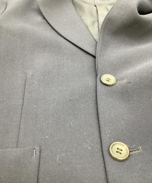 Y's（ワイズ）Y's (ワイズ) ウール ショート テーラードジャケット ネイビー サイズ:表記無しの古着・服飾アイテム