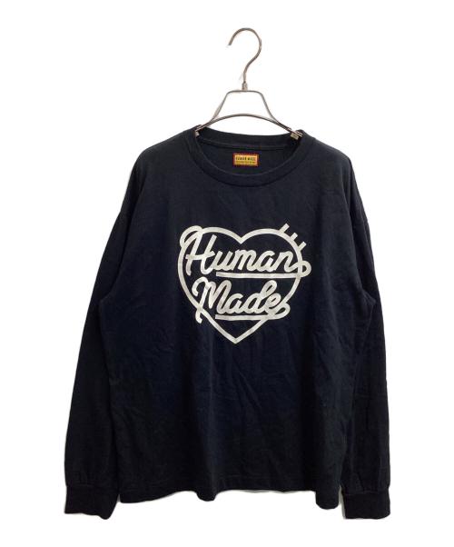 HUMAN MADE（ヒューマンメイド）HUMAN MADE (ヒューマンメイド) GRAPHIC L/S T-SHIRT　/　HM32CS072 ブラック サイズ:Lの古着・服飾アイテム