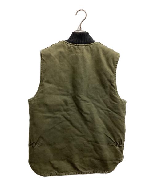 CarHartt（カーハート）CarHartt (カーハート) ダックベスト / UQ184 / 星タグ USA製 オリーブ サイズ:Mの古着・服飾アイテム