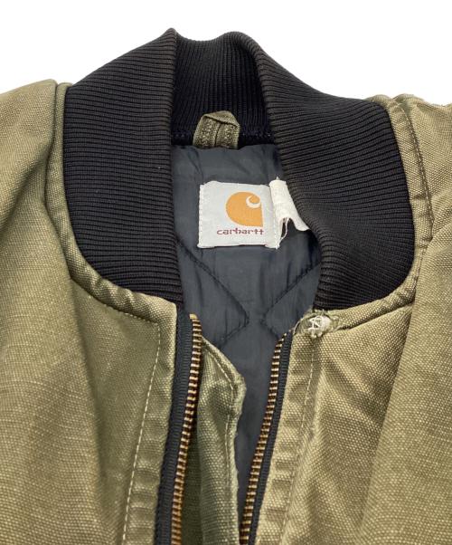 CarHartt（カーハート）CarHartt (カーハート) ダックベスト / UQ184 / 星タグ USA製 オリーブ サイズ:Mの古着・服飾アイテム