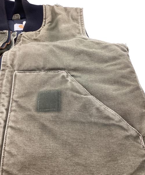 CarHartt（カーハート）CarHartt (カーハート) ダックベスト / UQ184 / 星タグ USA製 オリーブ サイズ:Mの古着・服飾アイテム