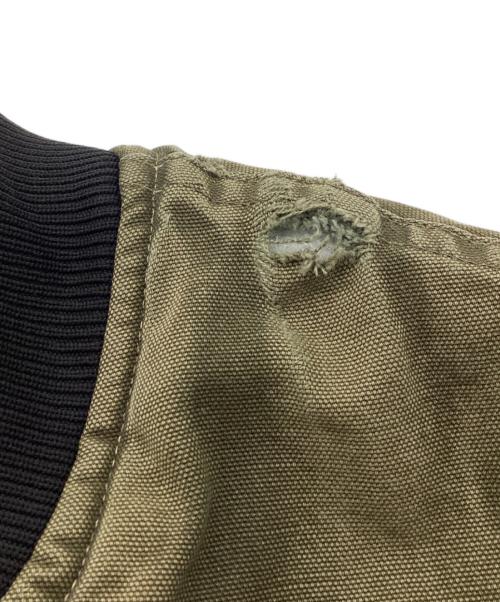 CarHartt（カーハート）CarHartt (カーハート) ダックベスト / UQ184 / 星タグ USA製 オリーブ サイズ:Mの古着・服飾アイテム