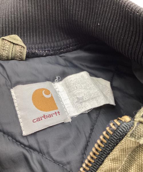 CarHartt（カーハート）CarHartt (カーハート) ダックベスト / UQ184 / 星タグ USA製 オリーブ サイズ:Mの古着・服飾アイテム