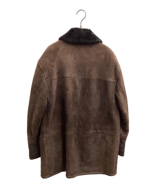 USED（ユーズド）USED (ユーズド) ムートンコート　/　東欧商会 ブラウン サイズ:Lの古着・服飾アイテム