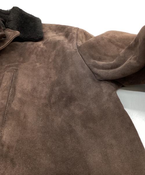 USED（ユーズド）USED (ユーズド) ムートンコート　/　東欧商会 ブラウン サイズ:Lの古着・服飾アイテム