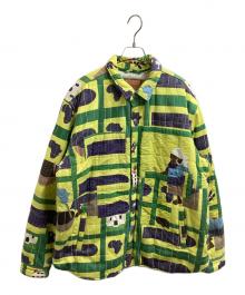 LEVI'S×Denim Tears（リーバイス×デニムティアーズ）の古着「Western Quilted Printed Utility Jacket / A2322-0000」｜イエロー