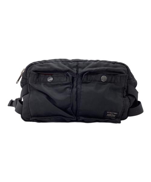 PORTER（ポーター）PORTER (ポーター) TANKER  WAIST BAG ブラックの古着・服飾アイテム