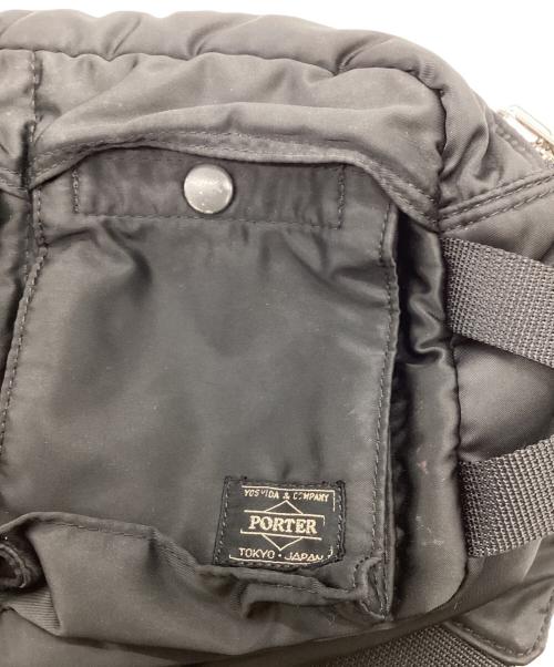 PORTER（ポーター）PORTER (ポーター) TANKER  WAIST BAG ブラックの古着・服飾アイテム