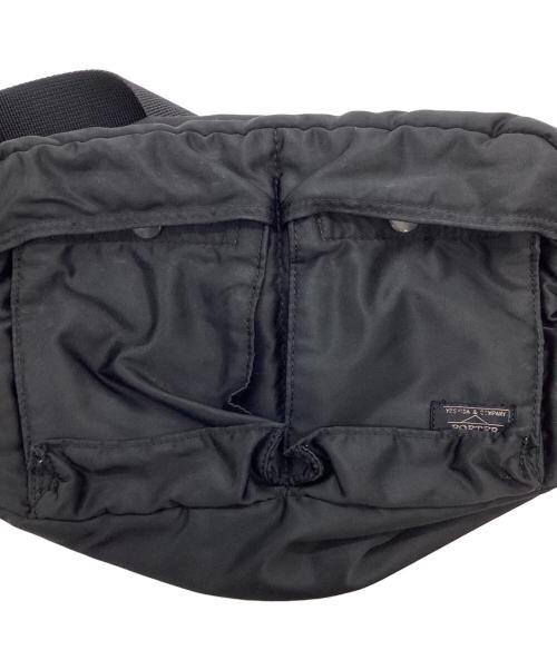 PORTER（ポーター）PORTER (ポーター) TANKER  WAIST BAG ブラックの古着・服飾アイテム