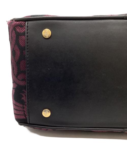 Vivienne Westwood（ヴィヴィアンウエストウッド）Vivienne Westwood (ヴィヴィアンウエストウッド) 総柄 Yasmine ハンドバッグ / ヤスミン ハンドバッグ パープルの古着・服飾アイテム