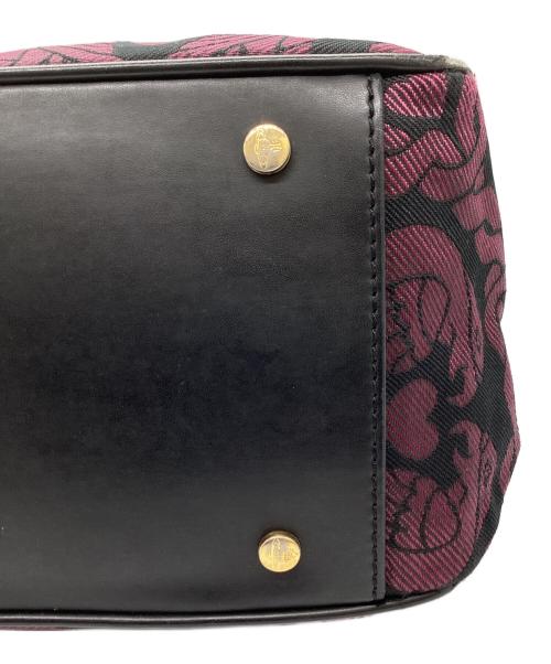 Vivienne Westwood（ヴィヴィアンウエストウッド）Vivienne Westwood (ヴィヴィアンウエストウッド) 総柄 Yasmine ハンドバッグ / ヤスミン ハンドバッグ パープルの古着・服飾アイテム
