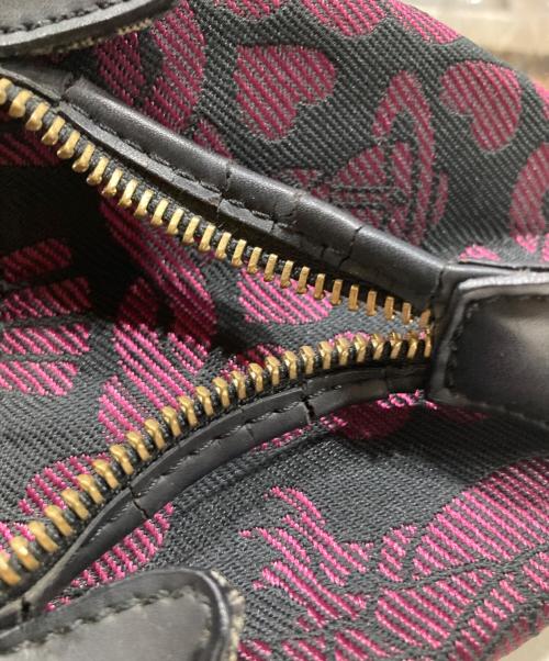 Vivienne Westwood（ヴィヴィアンウエストウッド）Vivienne Westwood (ヴィヴィアンウエストウッド) 総柄 Yasmine ハンドバッグ / ヤスミン ハンドバッグ パープルの古着・服飾アイテム