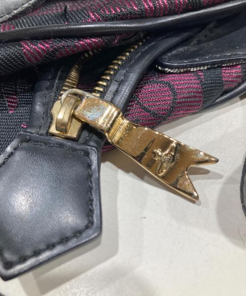 Vivienne Westwood（ヴィヴィアンウエストウッド）Vivienne Westwood (ヴィヴィアンウエストウッド) 総柄 Yasmine ハンドバッグ / ヤスミン ハンドバッグ パープルの古着・服飾アイテム
