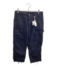 Engineered Garments（エンジニアド ガーメンツ）の古着「Painter Pant - CL Java Cloth / ダブルニーパンツ」｜ネイビー