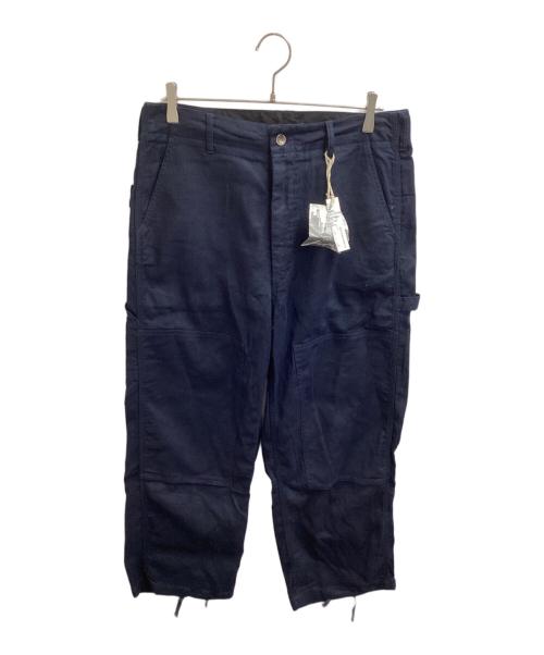 Engineered Garments（エンジニアド ガーメンツ）Engineered Garments (エンジニアド ガーメンツ) Painter Pant - CL Java Cloth / ダブルニーパンツ ネイビー サイズ:Sの古着・服飾アイテム