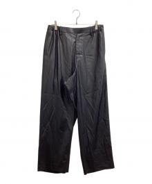 CITY（シティ）の古着「AMUNDSEN WIDE PANTS / 111240329 」｜ブラック