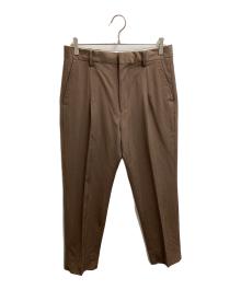 WACKO MARIA（ワコマリア）の古着「PLEATED TROUSERS (TYPE-1)」｜ブラウン