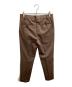 WACKO MARIA (ワコマリア) PLEATED TROUSERS (TYPE-1) ブラウン サイズ:M：10000円