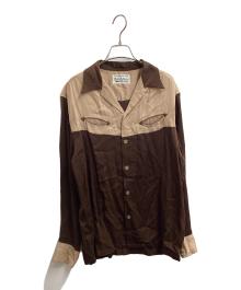 WACKO MARIA（ワコマリア）の古着「WESTERN SHIRT」｜ブラウン