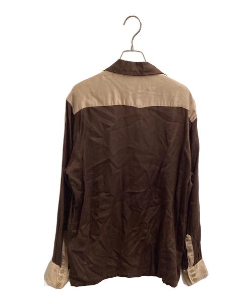 WACKO MARIA（ワコマリア）WACKO MARIA (ワコマリア) WESTERN SHIRT ブラウン サイズ:Mの古着・服飾アイテム