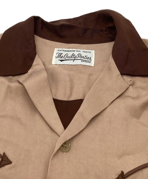 WACKO MARIA（ワコマリア）WACKO MARIA (ワコマリア) WESTERN SHIRT ブラウン サイズ:Mの古着・服飾アイテム