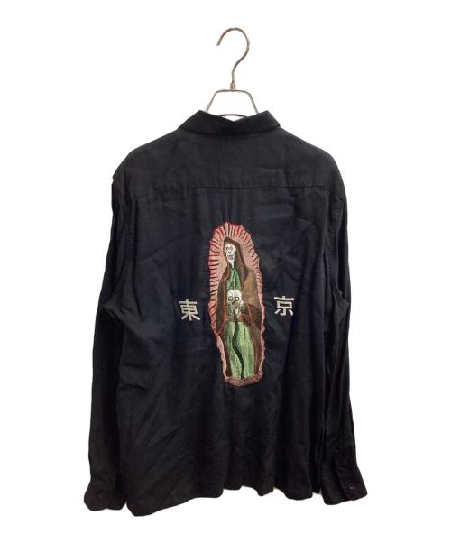 WACKO MARIA（ワコマリア）WACKO MARIA (ワコマリア) ボーリングシャツ ブラック サイズ:Mの古着・服飾アイテム