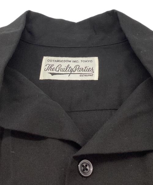 WACKO MARIA（ワコマリア）WACKO MARIA (ワコマリア) ボーリングシャツ ブラック サイズ:Mの古着・服飾アイテム