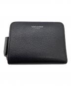 Saint Laurent Parisサンローランパリ）の古着「コンパクトウォレット / GUE414661・1117」｜ブラック