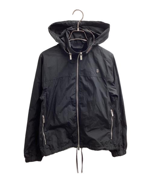 BURBERRY（バーバリー）BURBERRY (バーバリー) Lightweight Hooded Jacket / ライトウェイト・フーデッド・ジャケット / 8104995 ブラック サイズ:UK6の古着・服飾アイテム