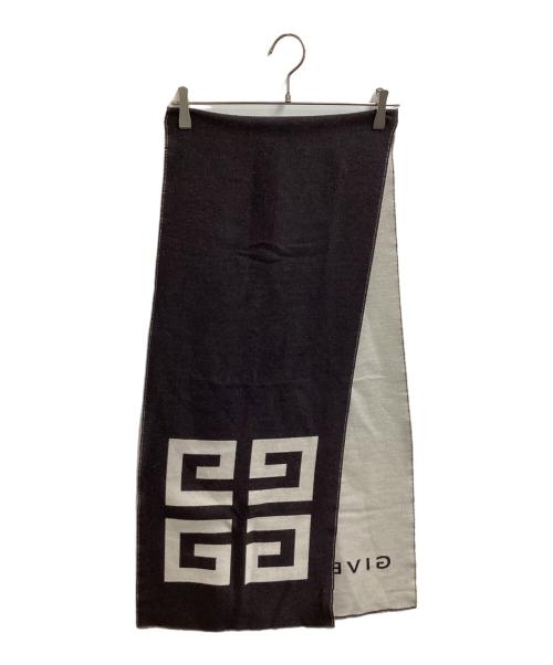 GIVENCHY（ジバンシィ）GIVENCHY (ジバンシィ) 4Gモチーフマフラー　/　GV3518 J4546 ブラックの古着・服飾アイテム