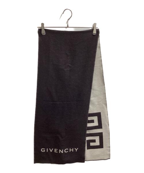 GIVENCHY（ジバンシィ）GIVENCHY (ジバンシィ) 4Gモチーフマフラー　/　GV3518 J4546 ブラックの古着・服飾アイテム