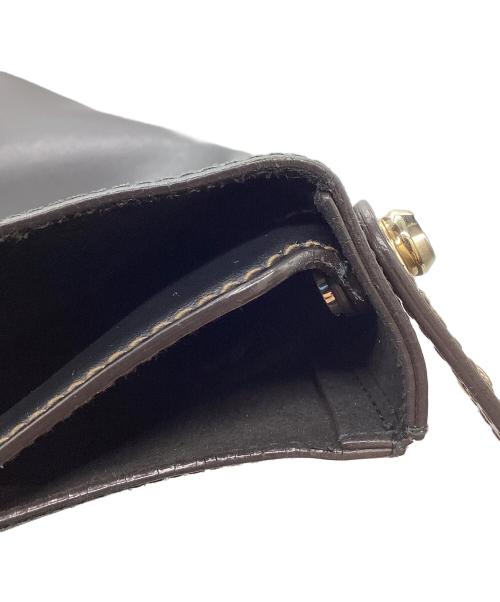 FURLA（フルラ）FURLA (フルラ) Vittoria Medium Drawstring Bag ブラックの古着・服飾アイテム