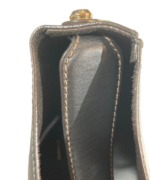 FURLA（フルラ）FURLA (フルラ) Vittoria Medium Drawstring Bag ブラックの古着・服飾アイテム