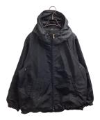 MUSE de Deuxieme Classeミューズ ドゥーズィエム クラス）の古着「NYLON FULLZIP ブルゾン / 23010500401030」｜ブラック