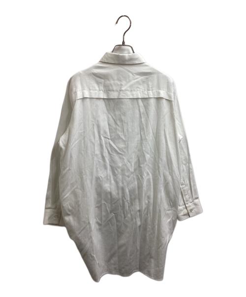ERIKO YAMAGUCHI（エリコ ヤマグチ）ERIKO YAMAGUCHI (エリコ ヤマグチ) Rhythm Shirt 150tw Khadi　/　MK17980-NWHNO ホワイト サイズ:Mの古着・服飾アイテム