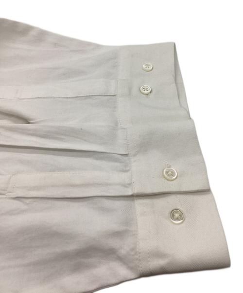 ERIKO YAMAGUCHI（エリコ ヤマグチ）ERIKO YAMAGUCHI (エリコ ヤマグチ) Rhythm Shirt 150tw Khadi　/　MK17980-NWHNO ホワイト サイズ:Mの古着・服飾アイテム