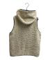 THREE DOTS (スリードッツ) Poodle boa hoody vest　/　PB0002Y アイボリー サイズ:S：20000円
