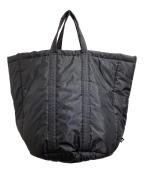 BLACK COMME des GARCONS×吉田カバンブラックコムデギャルソン×ヨシダカバン）の古着「中綿入りトートバッグ　/　1O-K201」｜ブラック