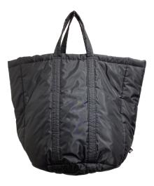 BLACK COMME des GARCONS×吉田カバン（ブラックコムデギャルソン×ヨシダカバン）の古着「中綿入りトートバッグ　/　1O-K201」｜ブラック