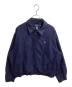 POLO RALPH LAUREN（ポロ・ラルフローレン）の古着「ピーチスキンスイングトップ」｜ネイビー
