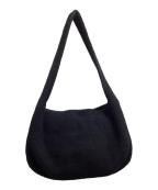 PERVERZEパーバーズ）の古着「Pressed Newspaper Bag / ショルダーバッグ」｜ブラック