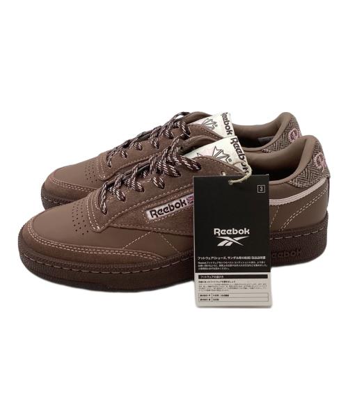 REEBOK（リーボック）REEBOK (リーボック) FRAY ID (フレイ アイディー) CLUB C 85 Vintage ブラウン サイズ:24cm 未使用品の古着・服飾アイテム