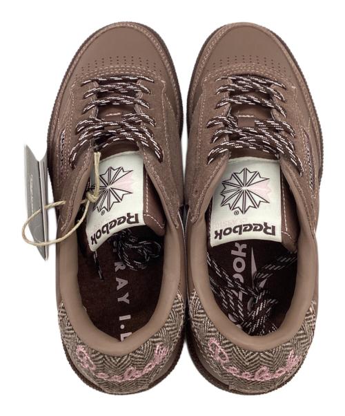 REEBOK（リーボック）REEBOK (リーボック) FRAY ID (フレイ アイディー) CLUB C 85 Vintage ブラウン サイズ:24cm 未使用品の古着・服飾アイテム