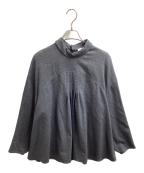 ENFOLDエンフォルド）の古着「BACK-TIE PULLOVER / バックタイプルオーバー / 300GA730-1360」｜グレー