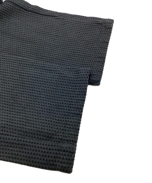 UZUIRO（ウズイロ）UZUIRO (ウズイロ) よろけ縞一本刺し子 キャンプワークパンツ グレー サイズ:FREEの古着・服飾アイテム
