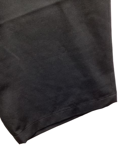 Yohji Yamamoto pour homme（ヨウジヤマモト プールオム）Yohji Yamamoto pour homme (ヨウジヤマモト プールオム) 24AW WOOL GABARDINE SIDE TUCK PANTS ブラック サイズ:3の古着・服飾アイテム