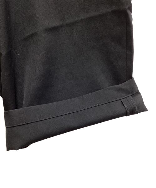 Yohji Yamamoto pour homme（ヨウジヤマモト プールオム）Yohji Yamamoto pour homme (ヨウジヤマモト プールオム) 24AW WOOL GABARDINE SIDE TUCK PANTS ブラック サイズ:3の古着・服飾アイテム